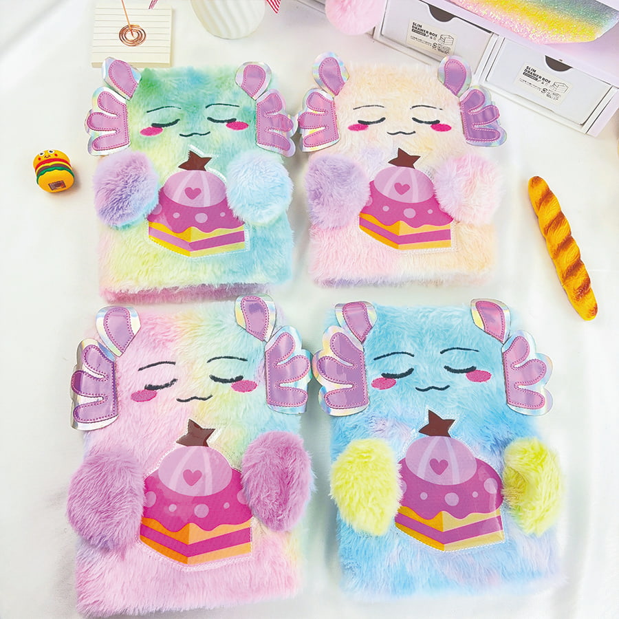 А5 тетратка со кадифен дневник за слатки чудовишта А5 тетратка со кадифен дневник за слатки чудовишта