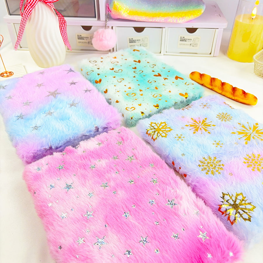 А5 симпатична ѕвезда дневник кадифен тетратка